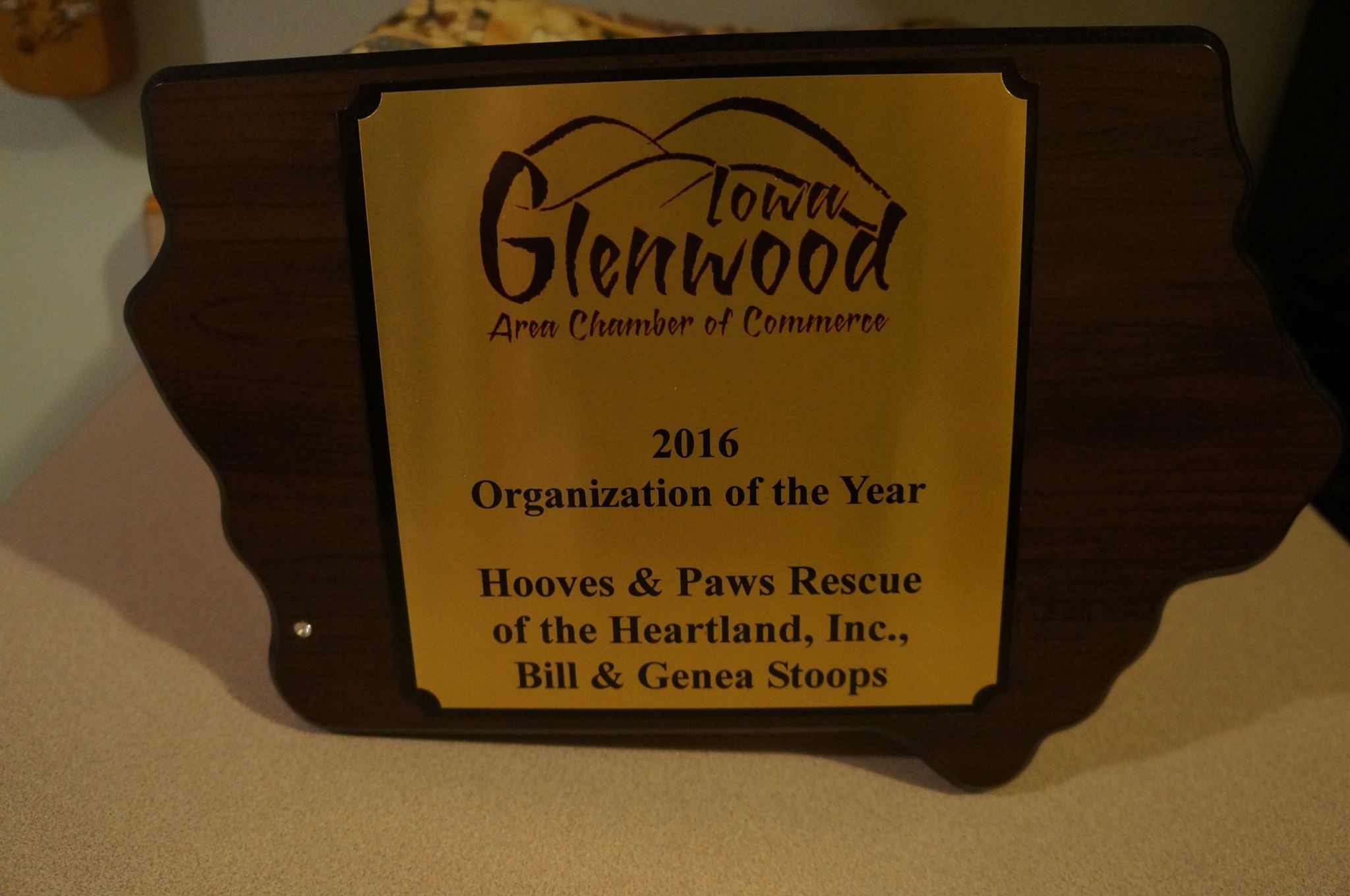 GREAT NEWS!! Hooves & Paws Rescue of the Heartland was awarded 